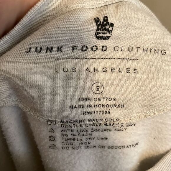 Junk Food Grateful Dead Band Distressed Graphic Pullover Sweatshirt Music - Picture 7 of 7